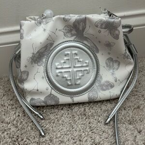 SHEIN Silver and White Mini Bag